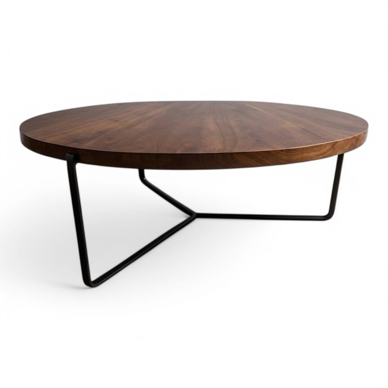 Mesa de Centro Stahl | Chapa de Nogal | Mesa de centro moderna mesa de centro moderna