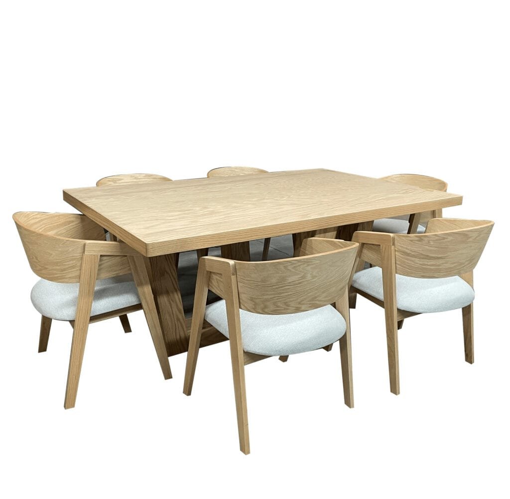 Comedor Enzzi Quercus - Lemich Muebles