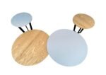 Juego de mesas Enzzi - Lemich Muebles