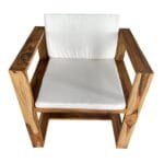 Sillas con coderas para playa modelo Teak - Lemich Muebles