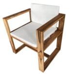 Sillas con coderas para playa modelo Teak - Lemich Muebles