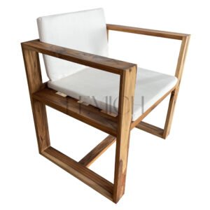 Sillas con coderas para playa modelo Teak - Lemich Muebles