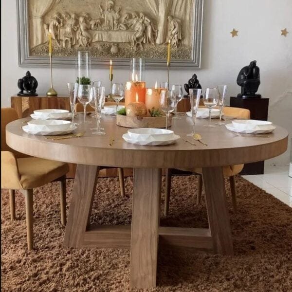 Mesa de comedor moderna Mod. Momento - Lemich Muebles