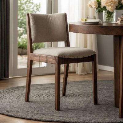 Silla Artesanal<span> - </span>Parota color Nogal