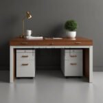 Escritorio de madera - Lemich Muebles