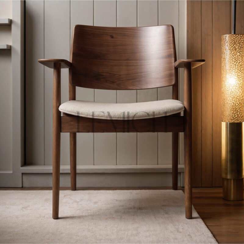 Silla Accoglienza Silla ergonómica de madera