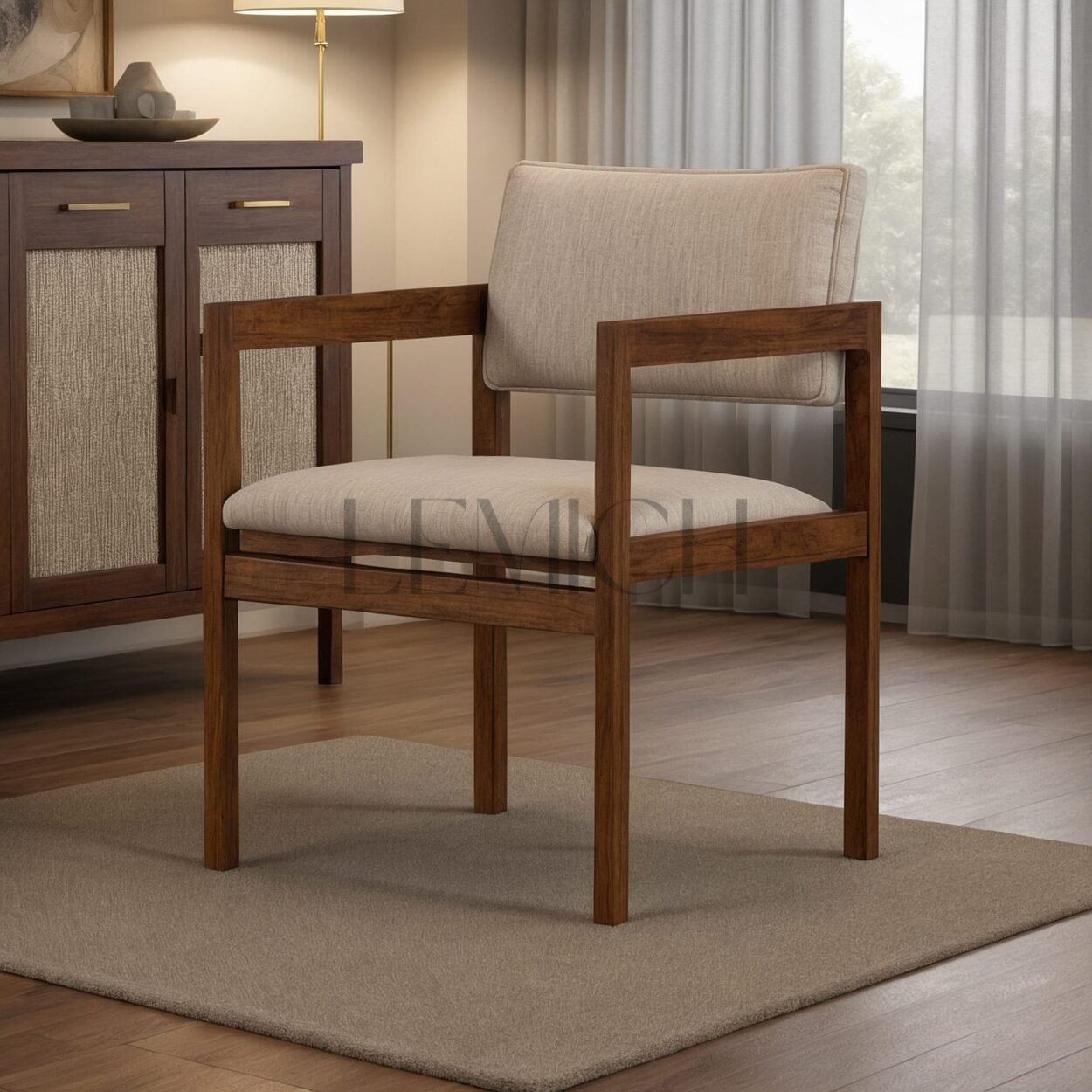 Silla Cielo silla contemporanea de parota