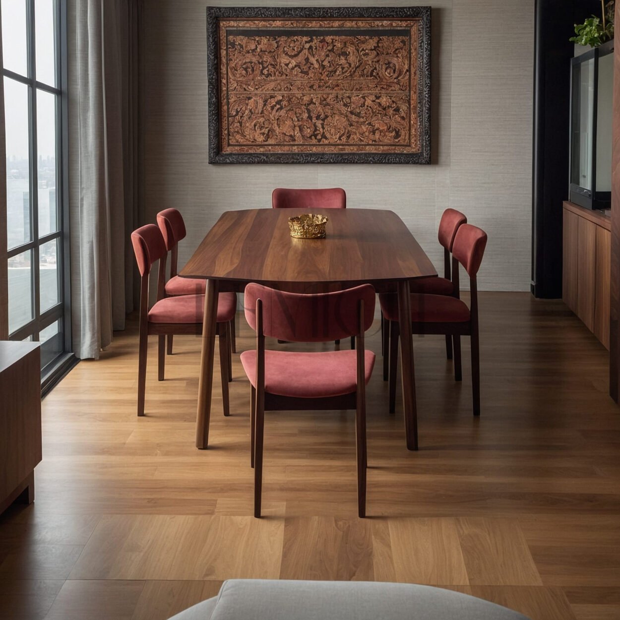 Comedor de parota Raffinatezza - Lemich Muebles