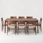 Comedor de parota para 8 personas Malique - Lemich Muebles