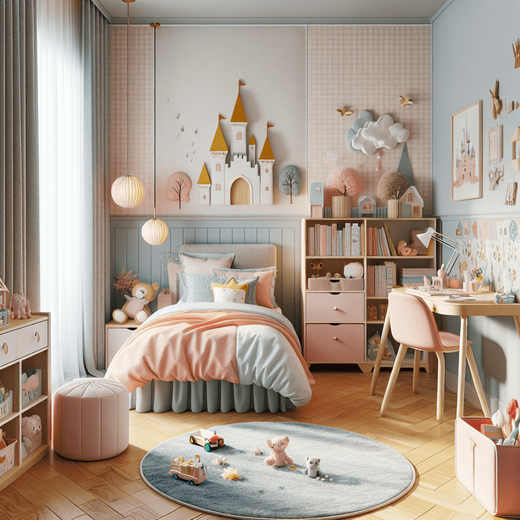 10 encantadores diseños de recámaras para niñas: como decorar una recamara de niña de ensueño