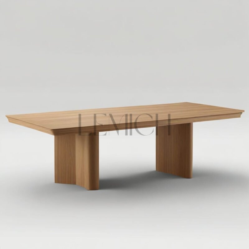 Comedor Sereno Comedor de parota contemporáneo