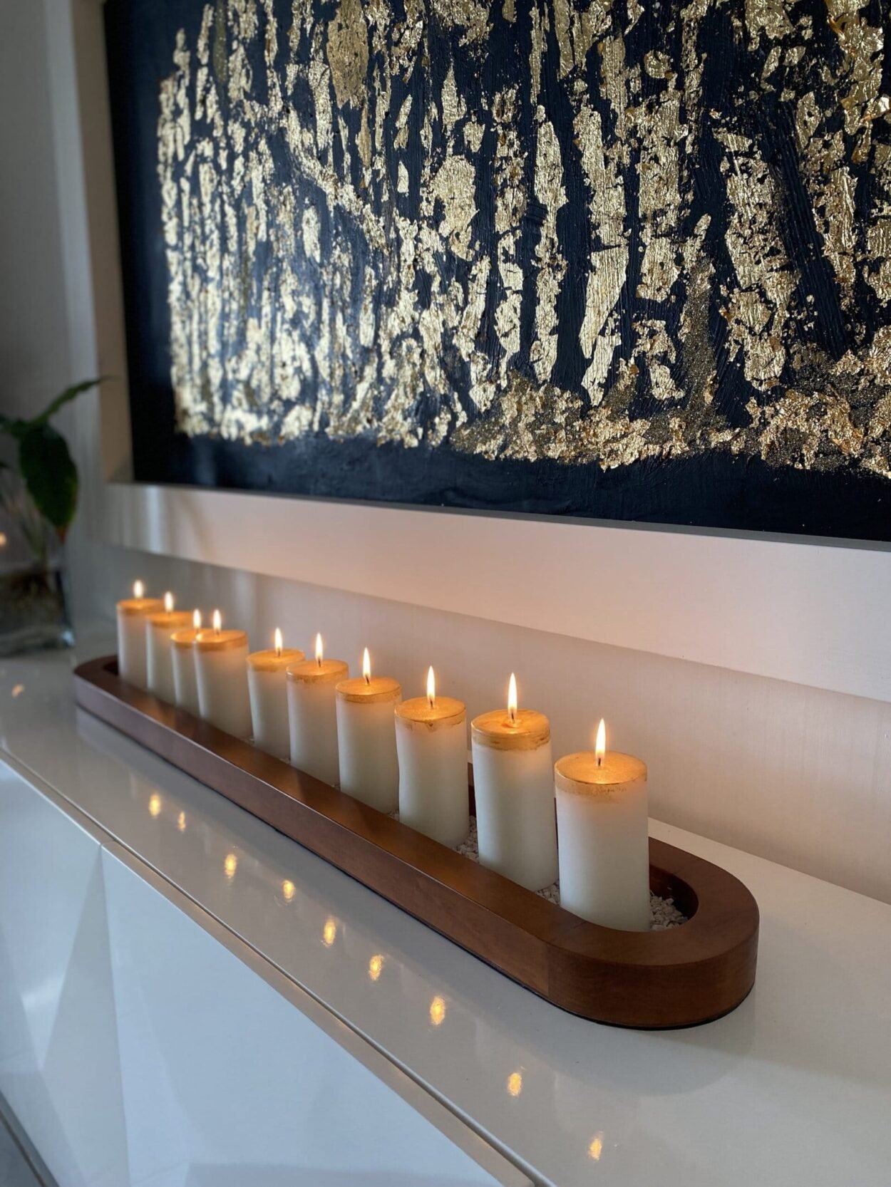 PortaVelas Lluvia Porta Velas Luminoso