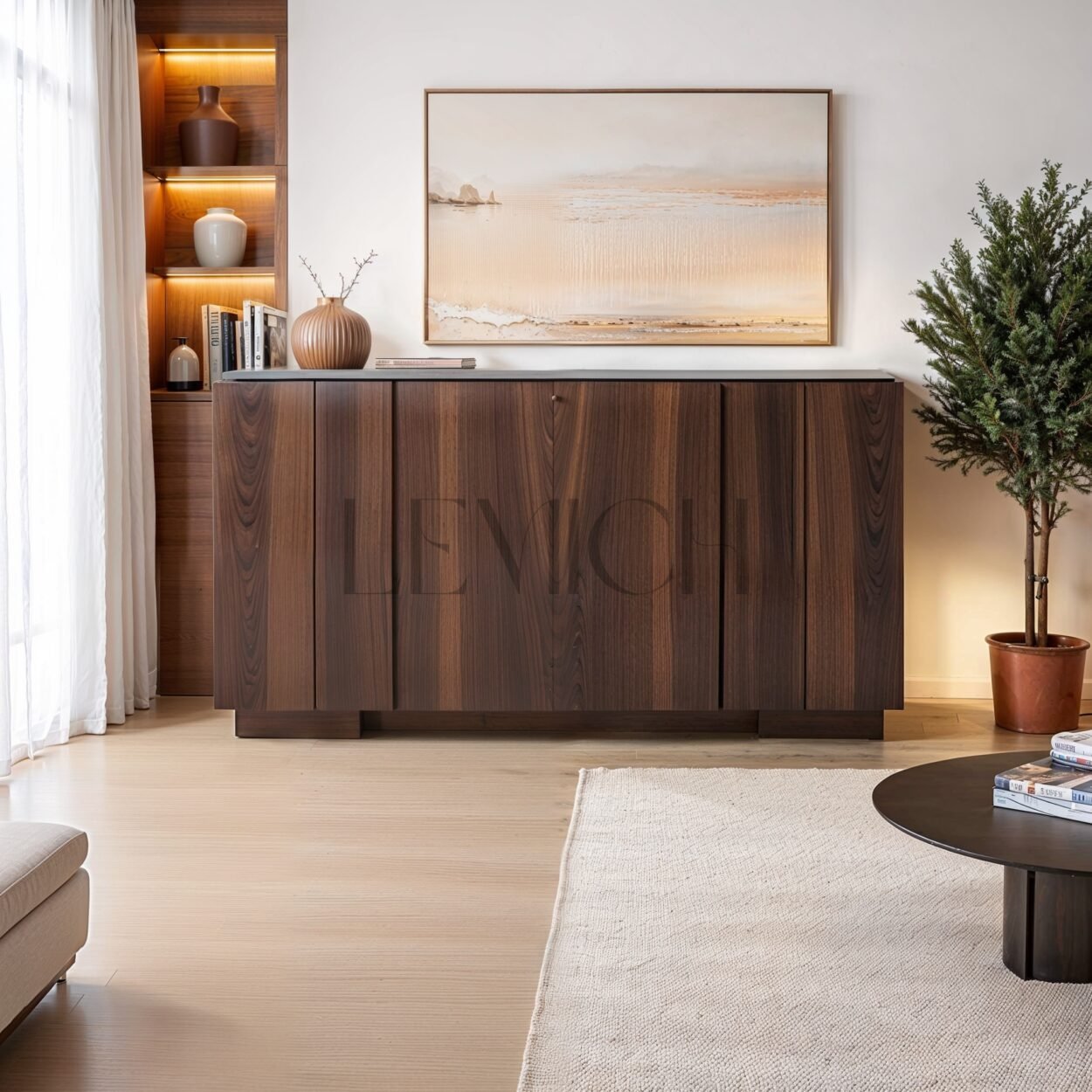 Buffet Vittorio credenza de madera